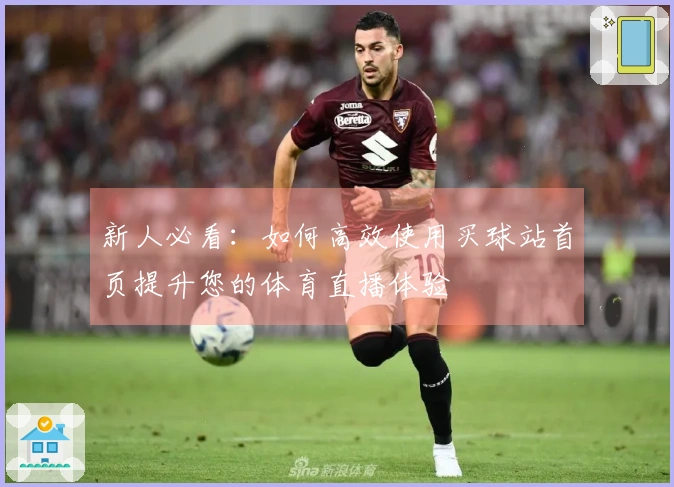 新人必看:如何高效使用买球站首页提升您的体育直播体验