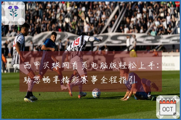 西甲买球网首页电脑版轻松上手：助您畅享精彩赛事全程指引